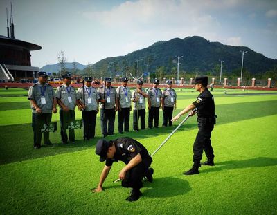 安徽宁国特警开展学前校园保安技能培训，筑牢校园安全第一道防线